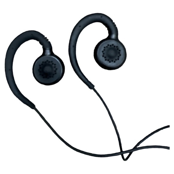 (2) Motorola earpieces ear loop over-ear for walkie talkie 2-way radio HKLN4604 - Picture 2 of 5